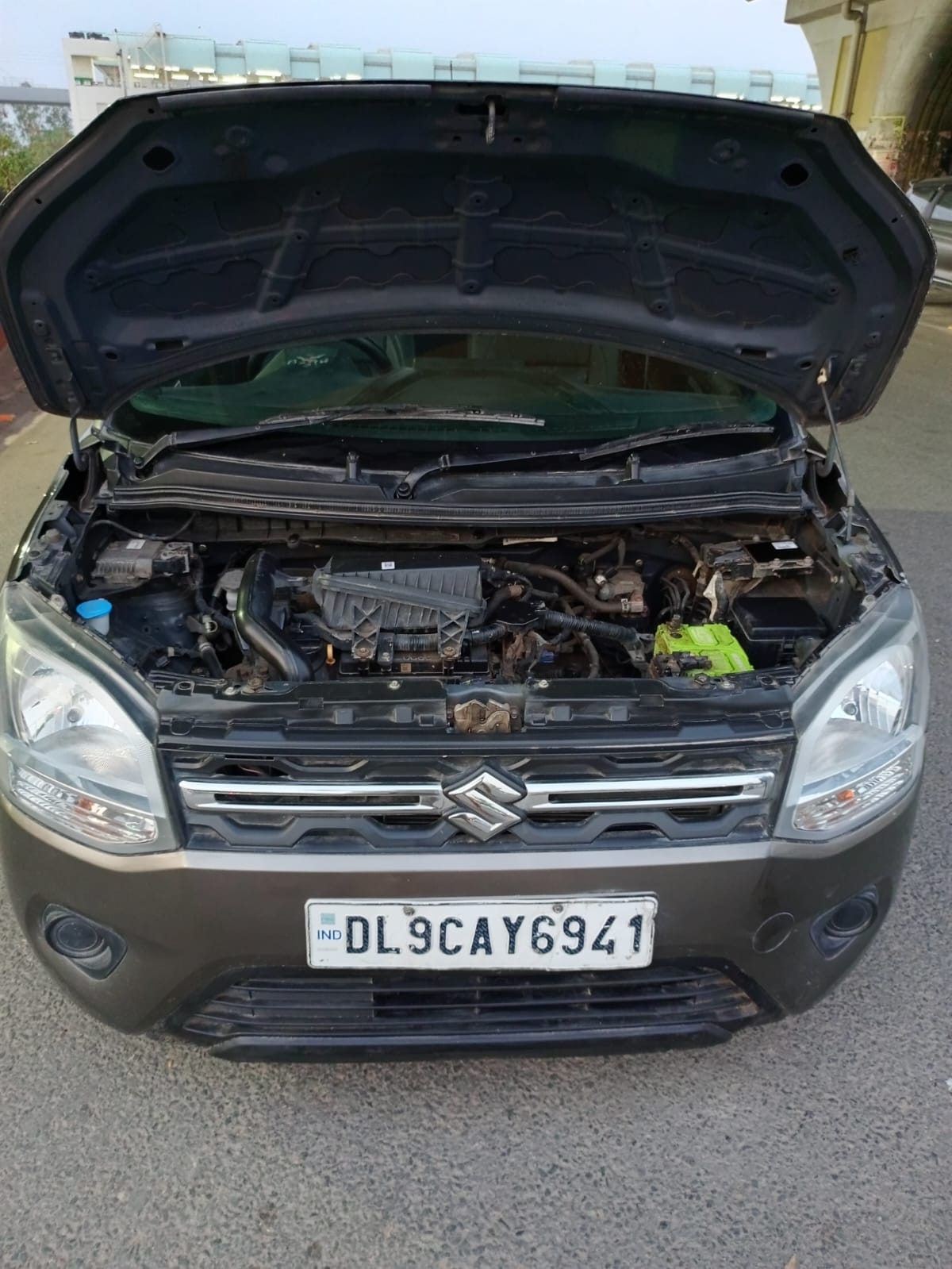 Maruti WagonR Model 2022 Petrol + CNG Green
