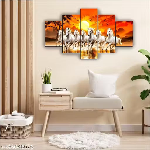 Running Horses Home decor scenery
